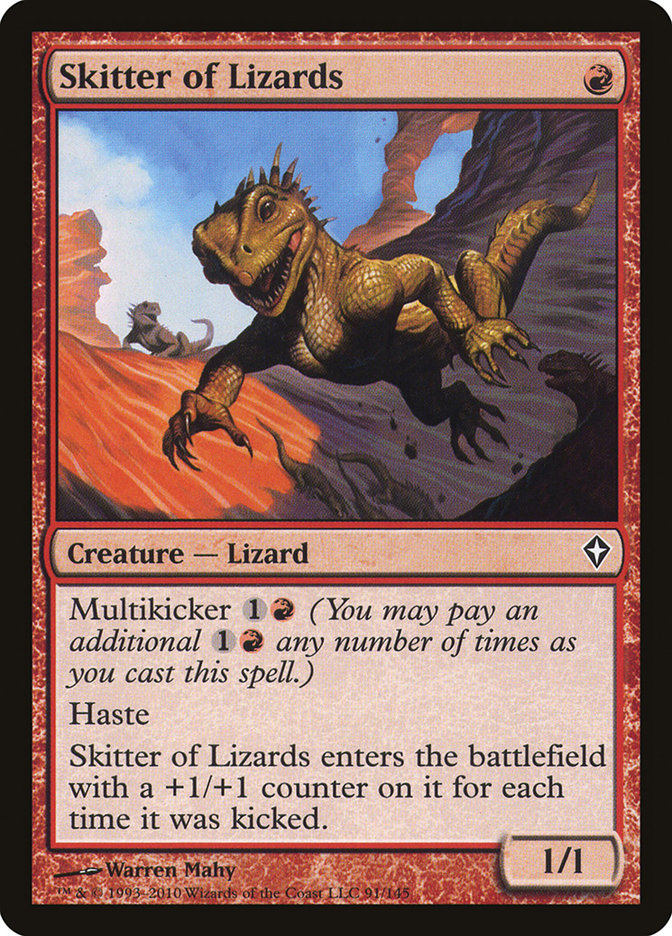 Skitter of Lizards (91) (WWK)