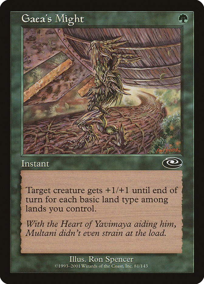 Gaea's Might (81) (PLS)