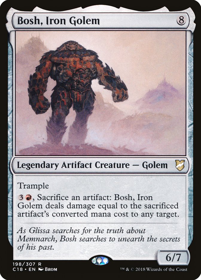 Bosh, Iron Golem (198) (C18)
