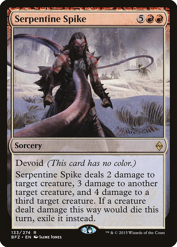 Serpentine Spike (133) (BFZ)