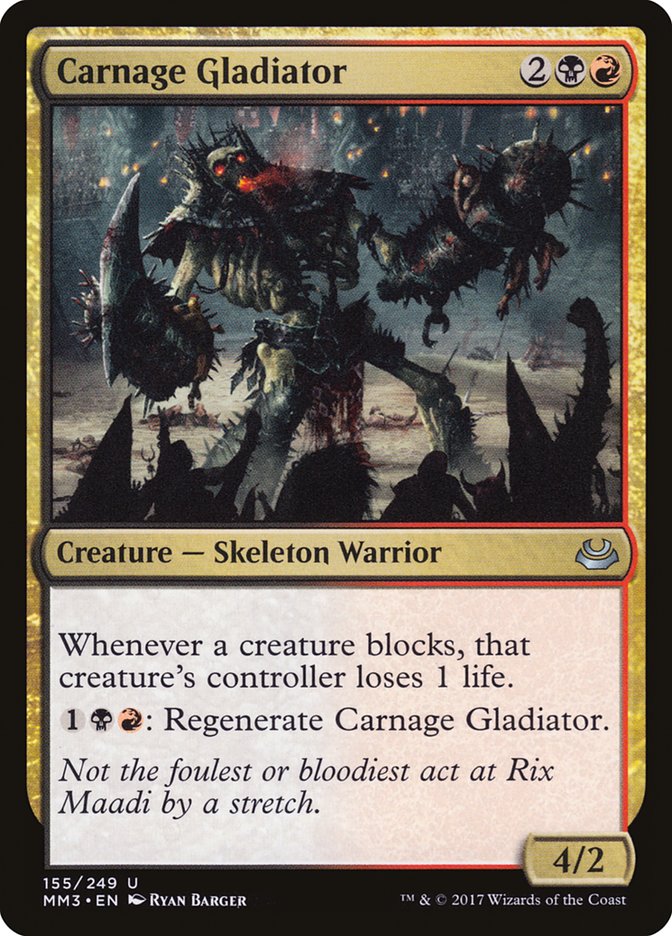 Carnage Gladiator (155) (MM3)