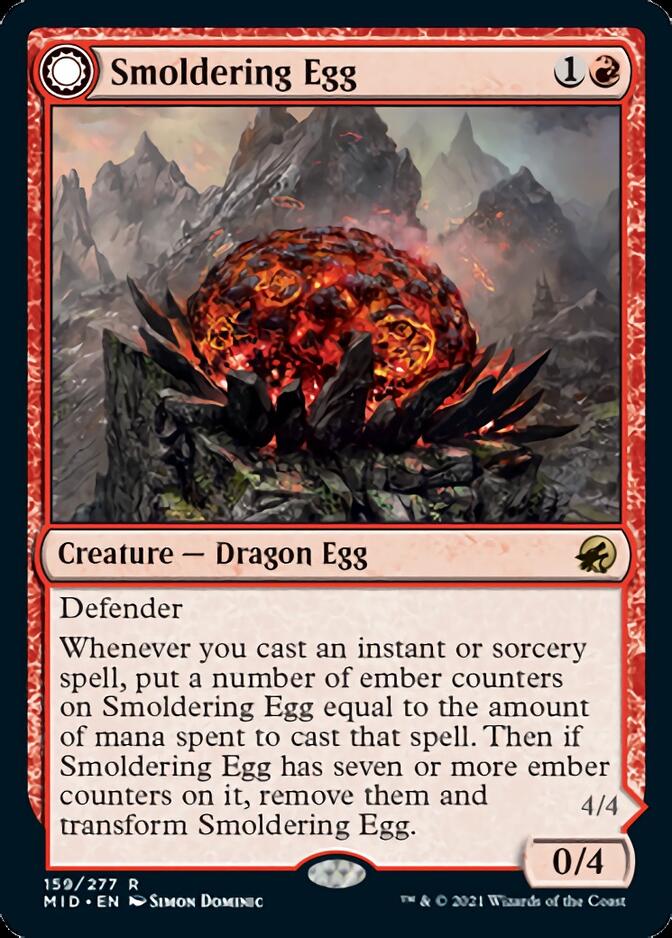 Smoldering Egg (159) (MID)