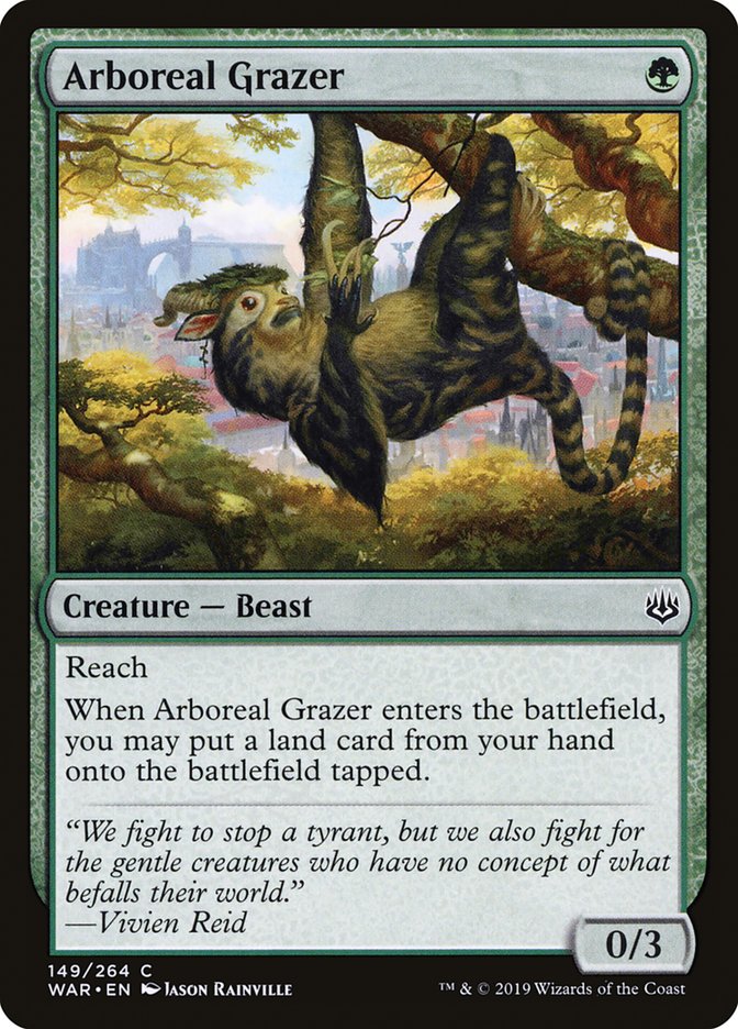Arboreal Grazer (149) (WAR)
