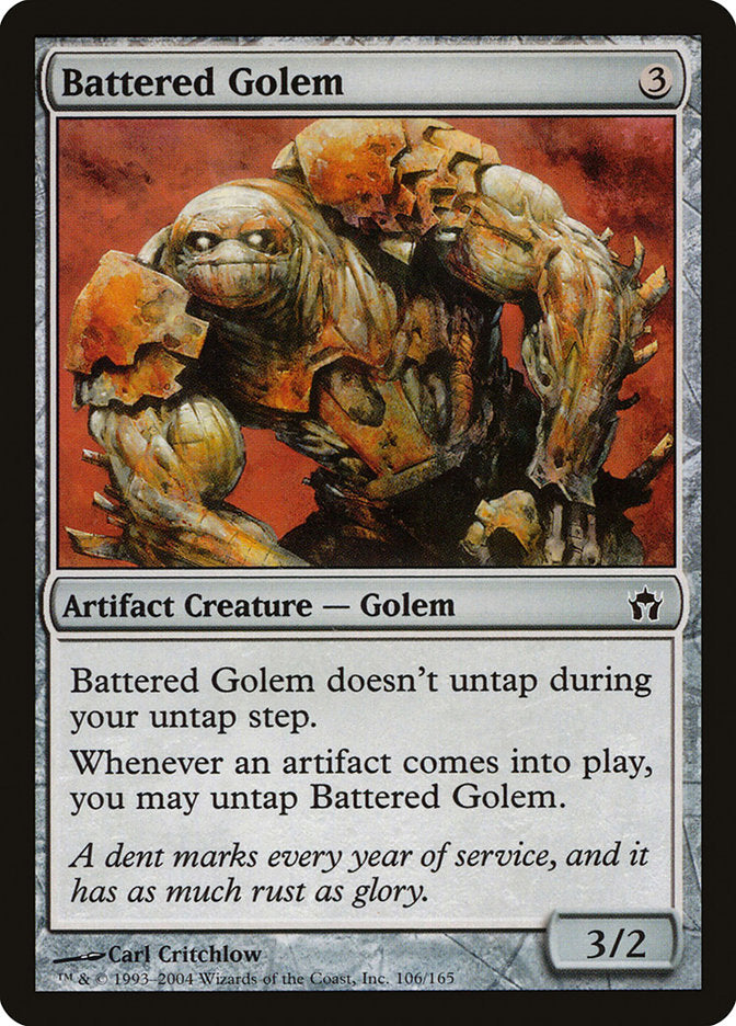 Battered Golem (106) (5DN)