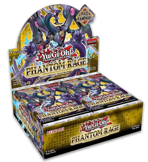 YuGiOh Phantom Rage Booster Box