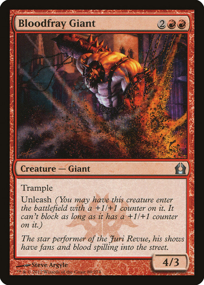 Bloodfray Giant (89) (RTR)