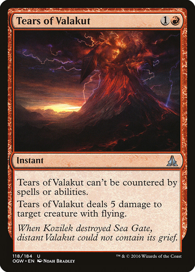 Tears of Valakut (118) (OGW)