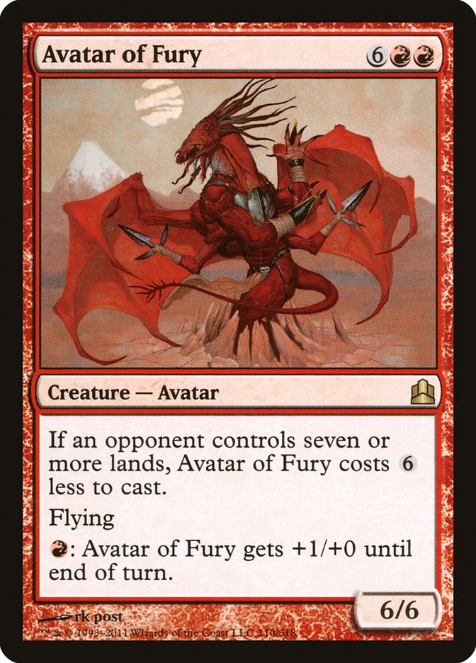 Avatar of Fury (110) (CMD)