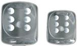 Chessex: D6 Translucent Dice Set - 16mm