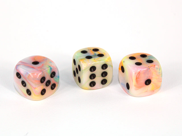 Chessex: D6 Festive™ DICE SET - 12MM