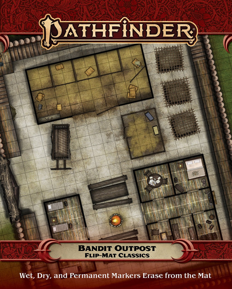 Pathfinder Flip-mat Classics: Bandit Outpost