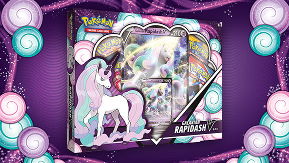 Pokemon Galarian Rapidash V Box