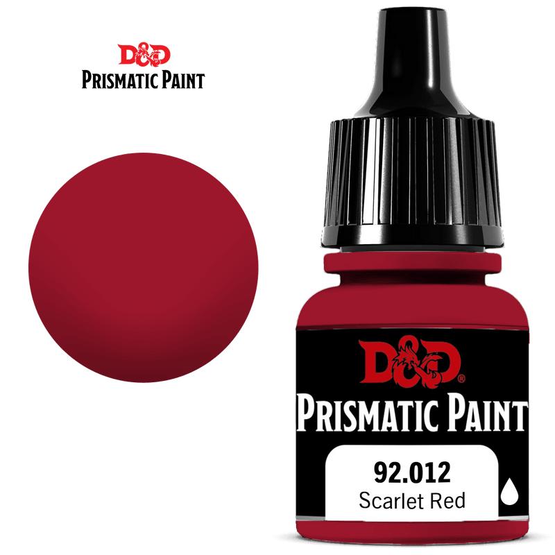 Scarlet Red D&D Prismatic Paint