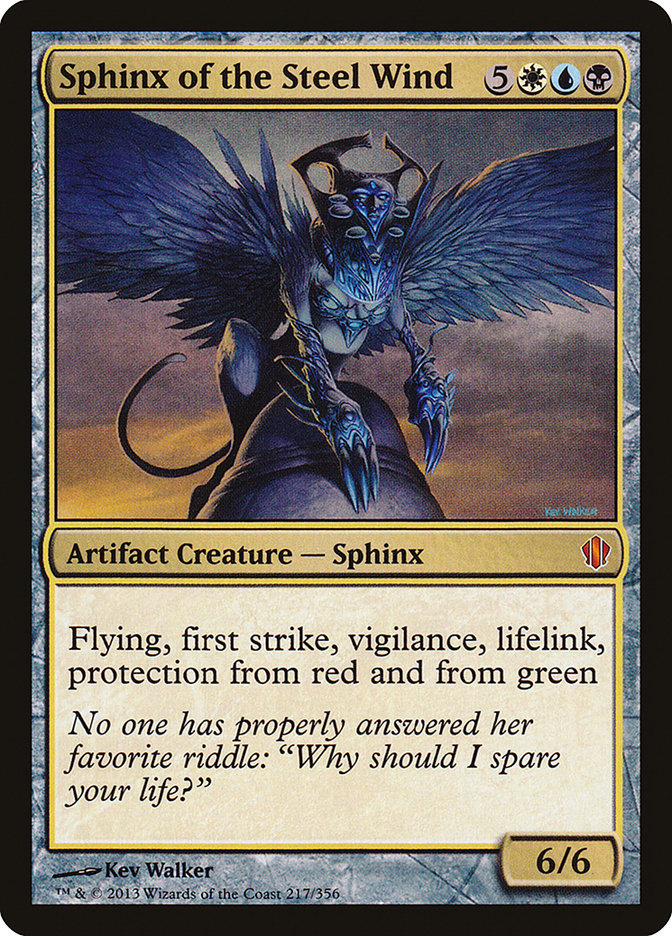 Sphinx of the Steel Wind (217) (C13)