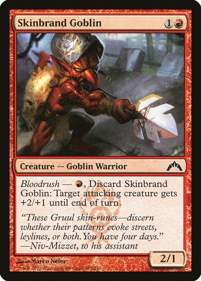 Skinbrand Goblin (105) (GTC)