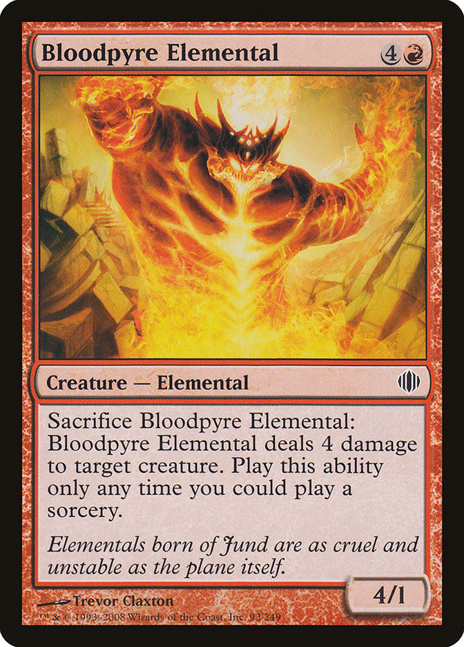 Bloodpyre Elemental (93) (ALA)
