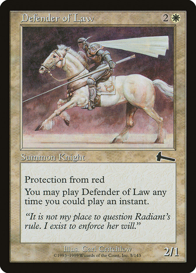 Defender of Law (5) (ULG)