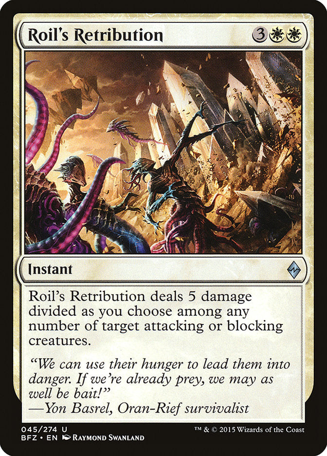 Roil's Retribution (45) (BFZ)