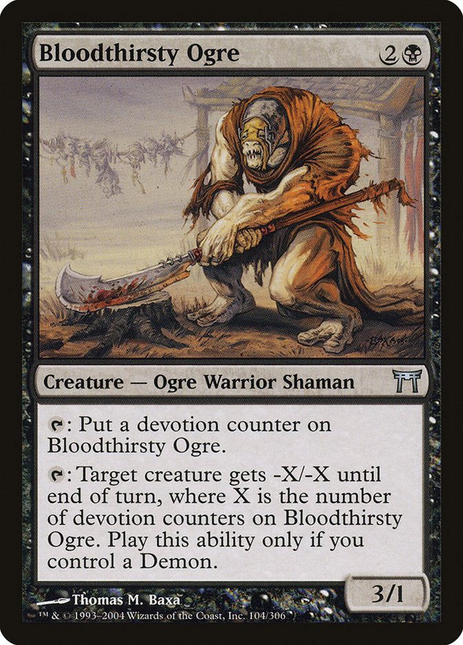 Bloodthirsty Ogre (104) (CHK)