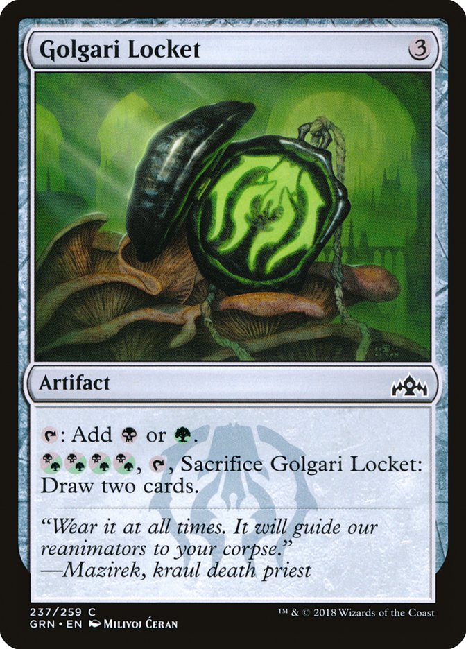 Golgari Locket (237) (GRN)