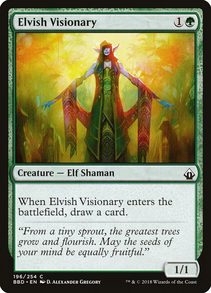 Elvish Visionary (196) (BBD)