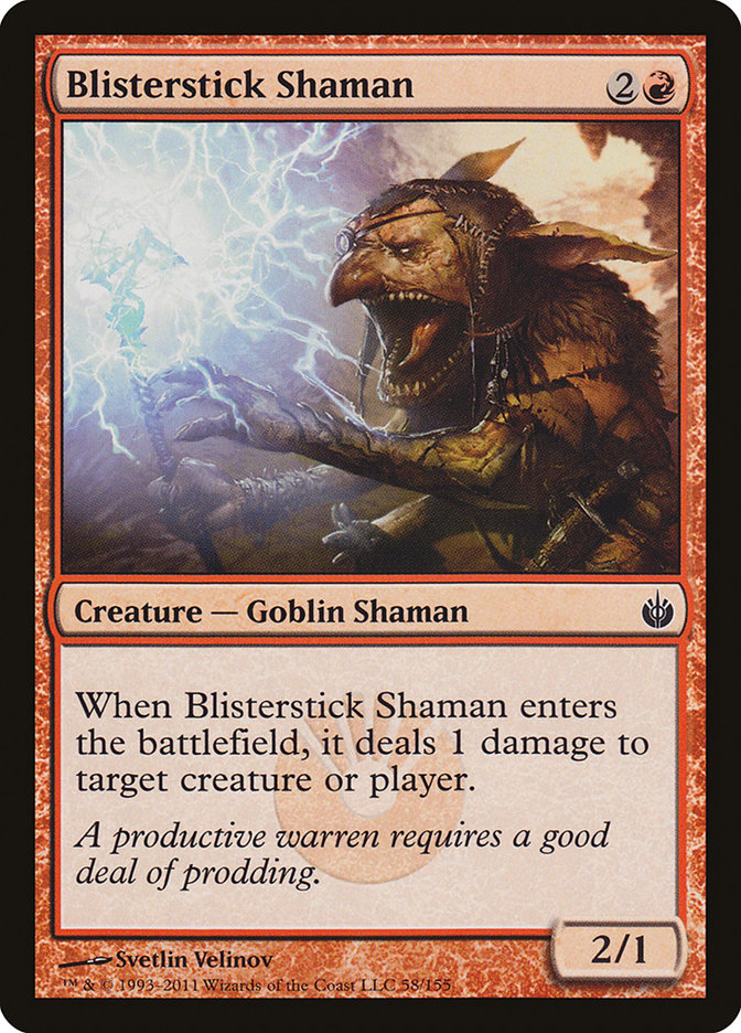 Blisterstick Shaman (58) (MBS)