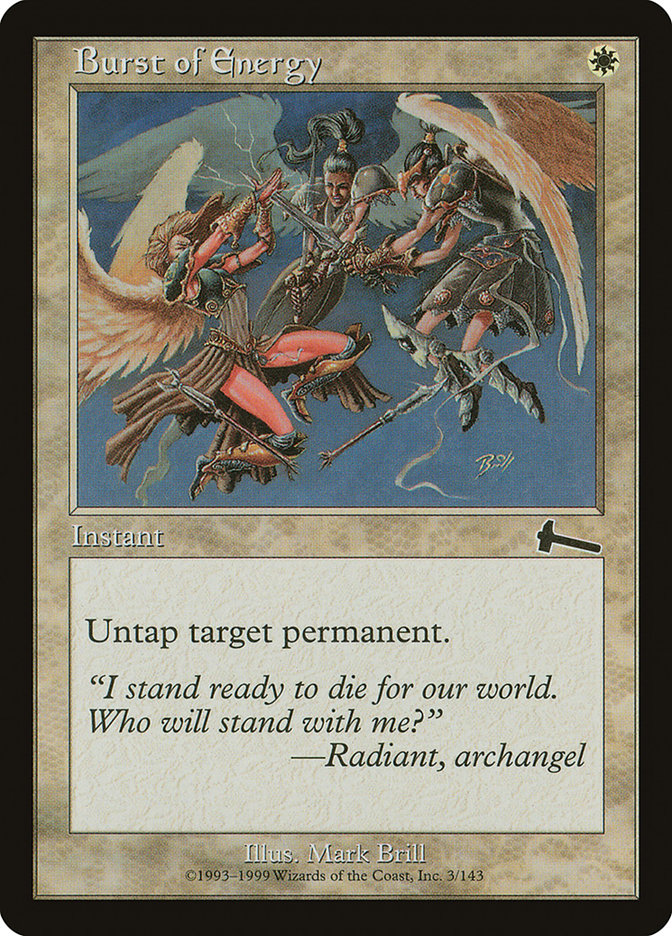 Burst of Energy (3) (ULG)