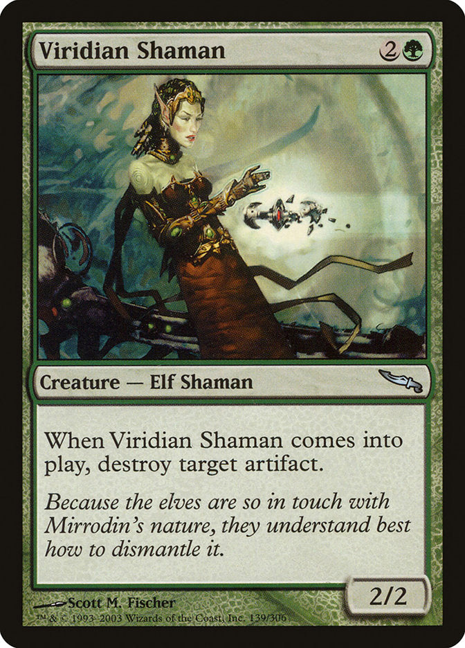 Viridian Shaman (139) (MRD)