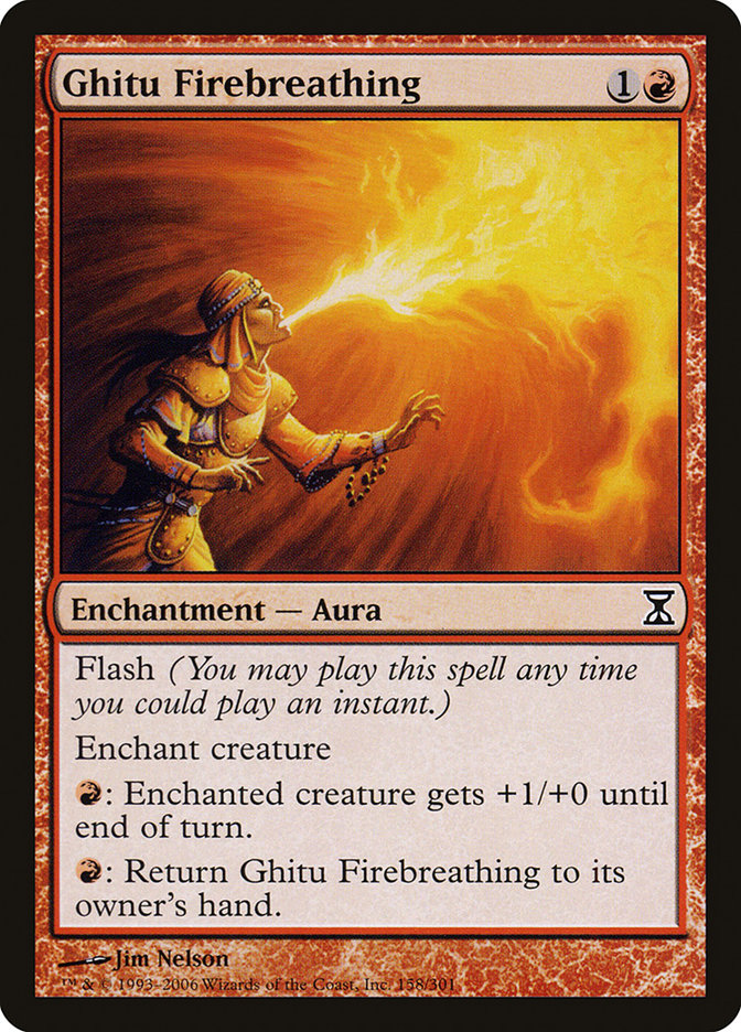 Ghitu Firebreathing (158) (TSP)