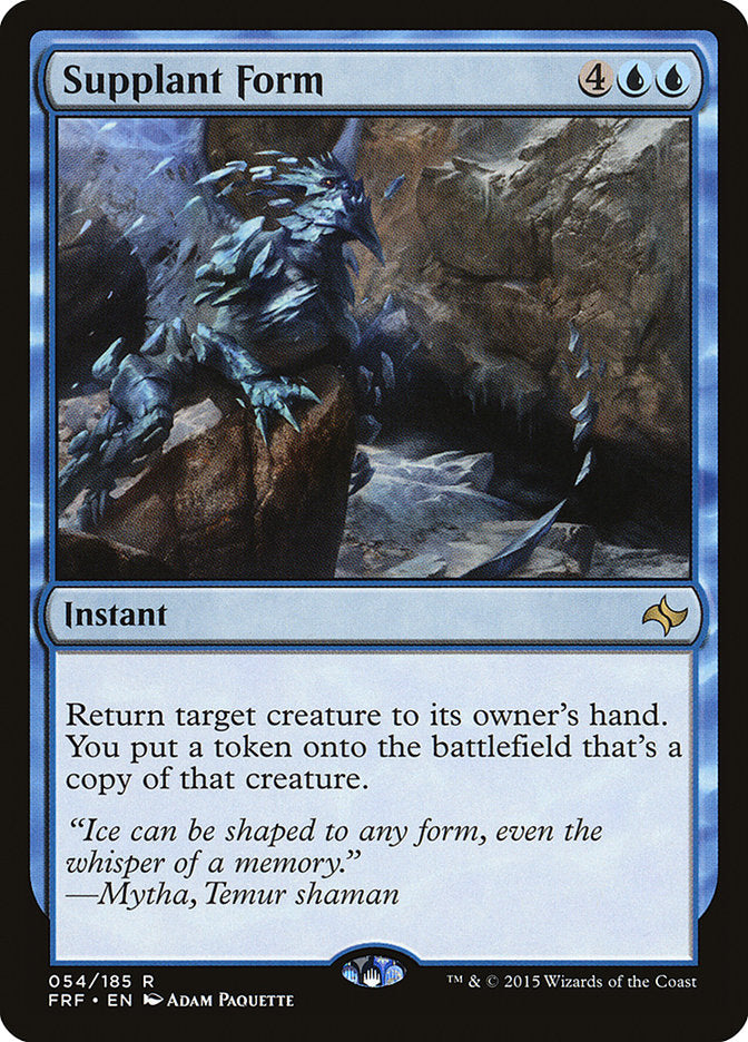 Supplant Form (54) (FRF)