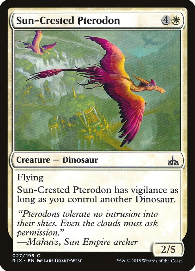 Sun-Crested Pterodon (27) (RIX)