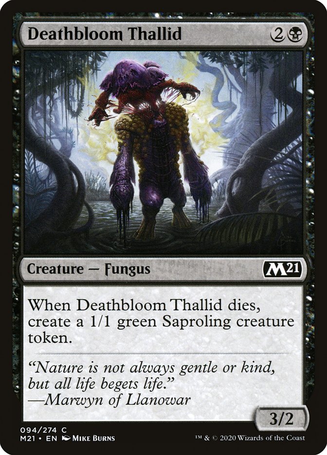 Deathbloom Thallid (94) (M21)