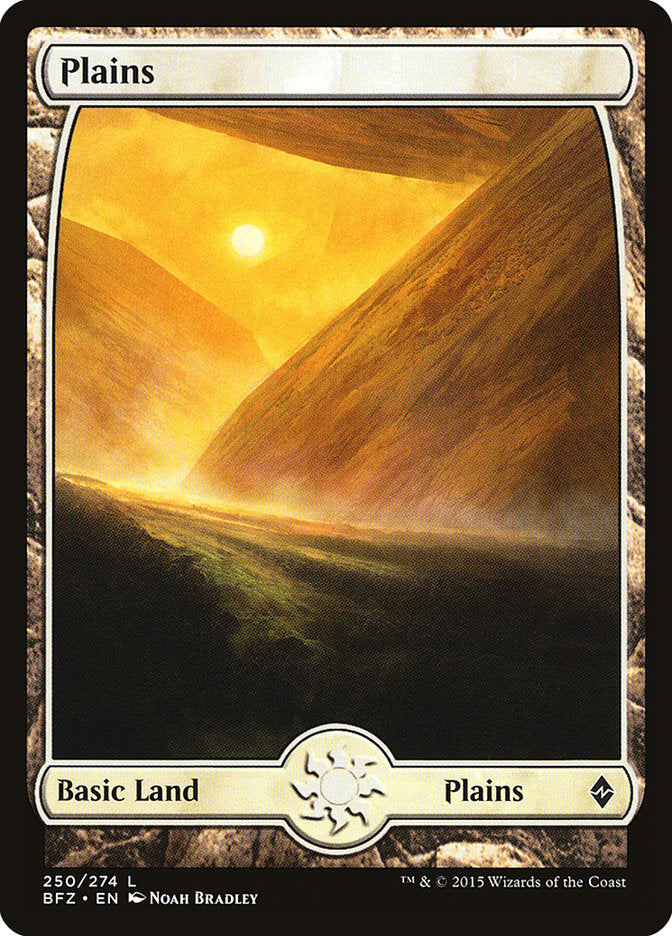 Plains (250) - Full Art (250) (BFZ)