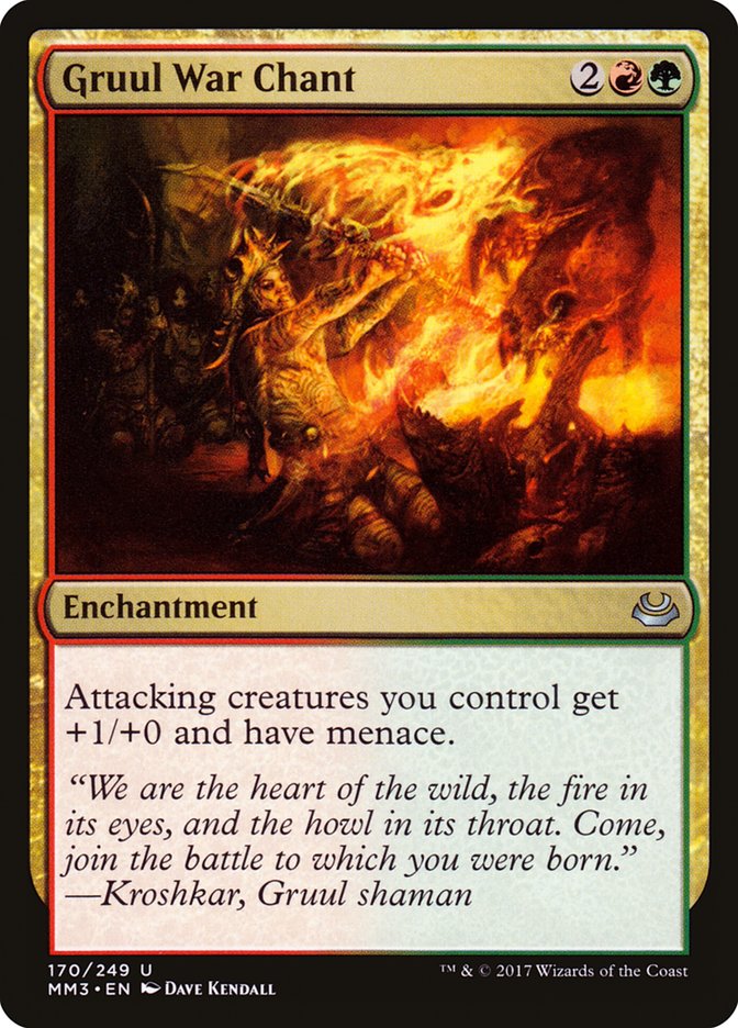 Gruul War Chant (170) (MM3)