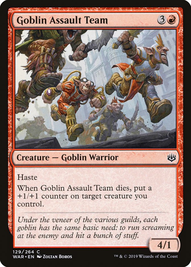 Goblin Assault Team (129) (WAR)