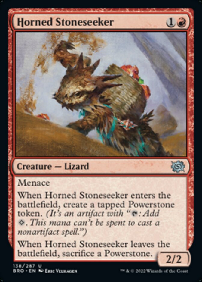 Horned Stoneseeker (138) (BRO)