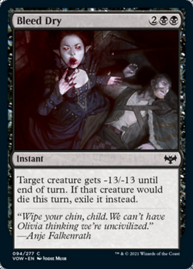Bleed Dry (94) (VOW)