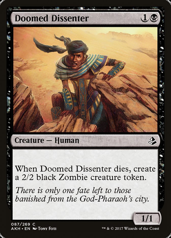 Doomed Dissenter (87) (AKH)