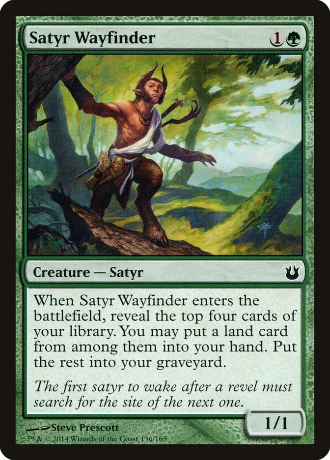 Satyr Wayfinder (136) (BNG)