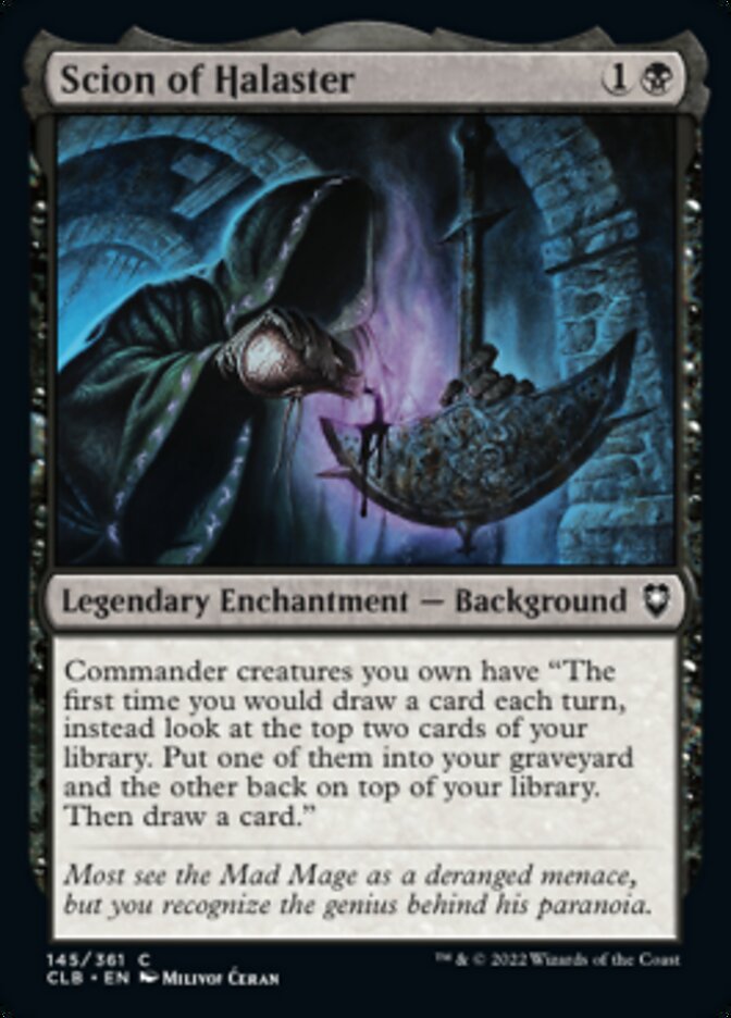 Scion of Halaster (145) (CLB)