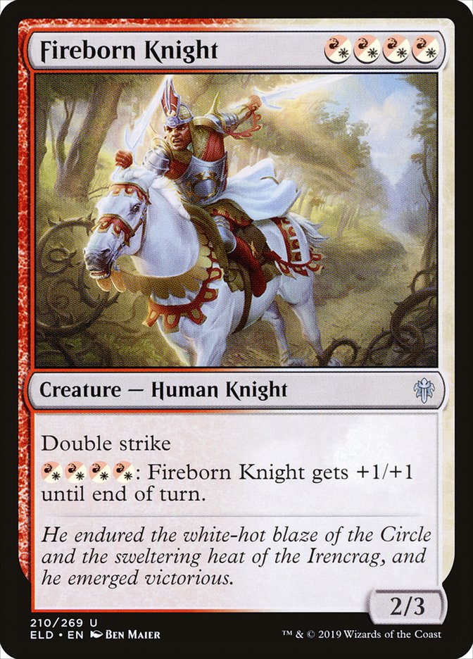 Fireborn Knight (210) (ELD)