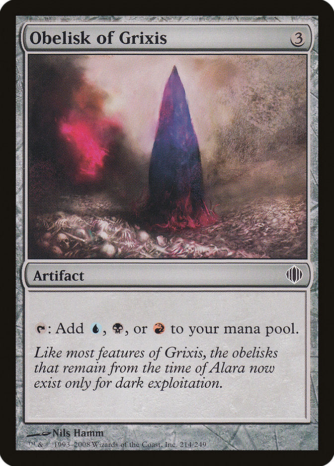Obelisk of Grixis (214) (ALA)