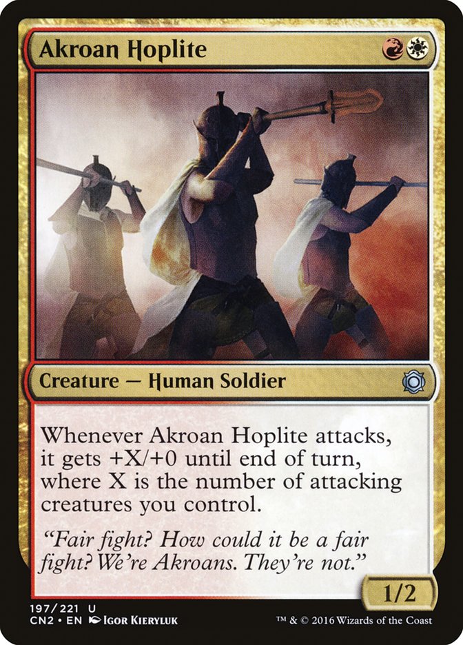 Akroan Hoplite (197) (CN2)