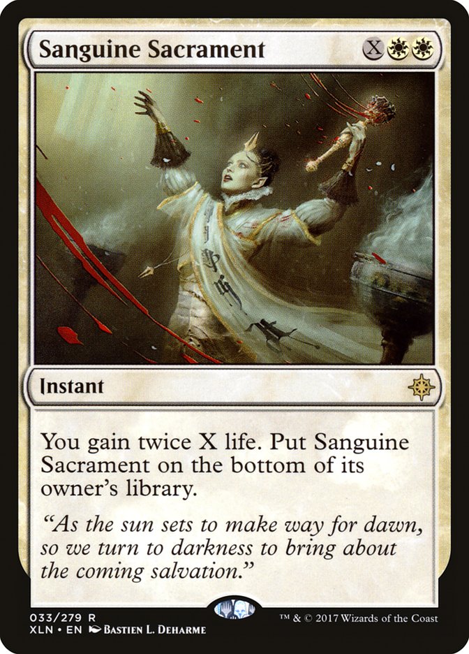 Sanguine Sacrament (33) (XLN)