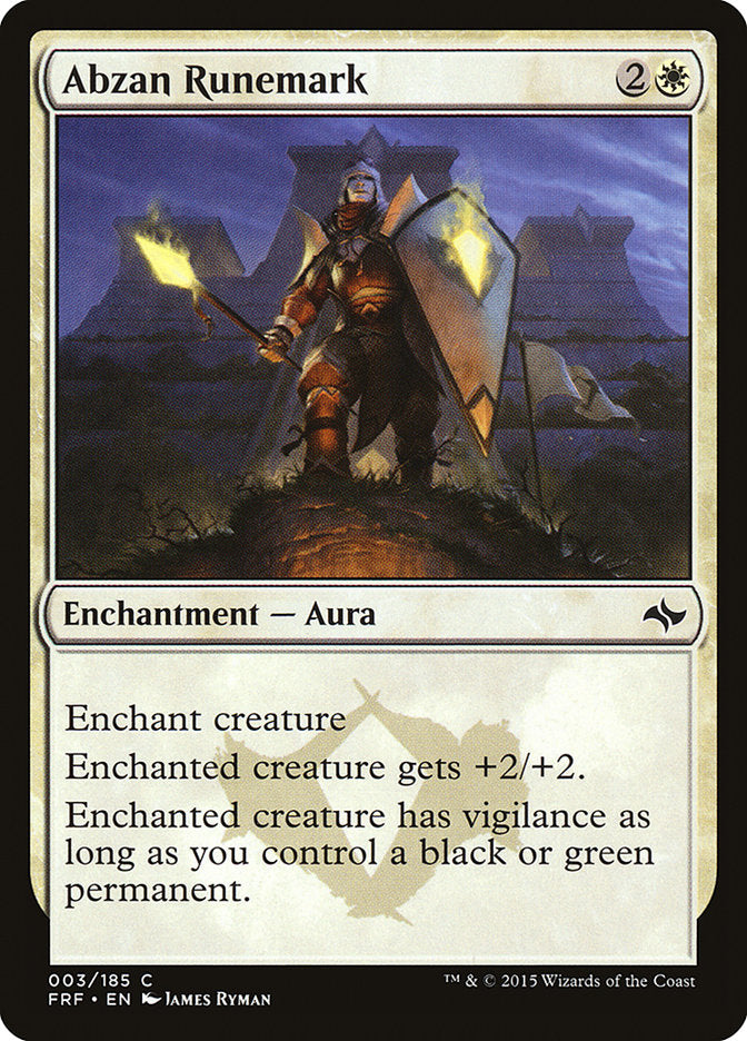 Abzan Runemark (3) (FRF)