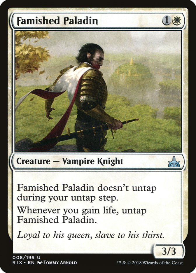 Famished Paladin (8) (RIX)