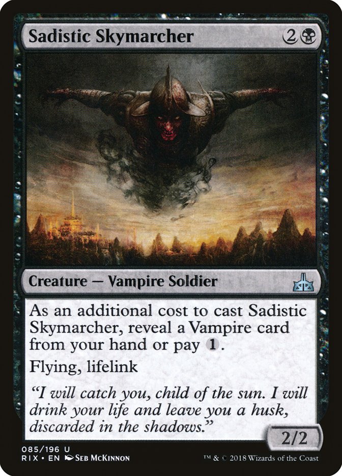 Sadistic Skymarcher (85) (RIX)