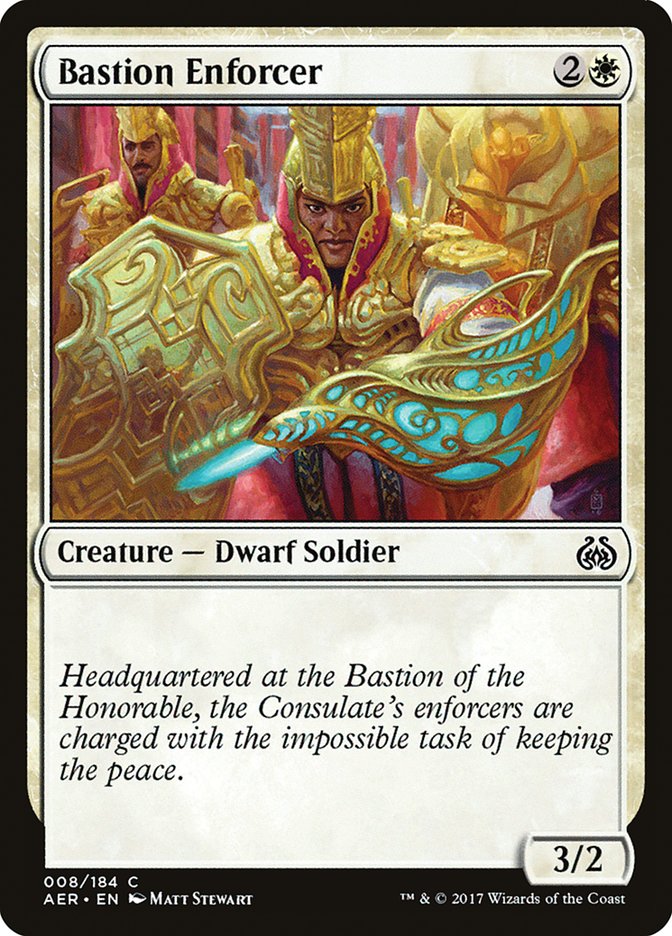 Bastion Enforcer (Aether Revolt) (8)