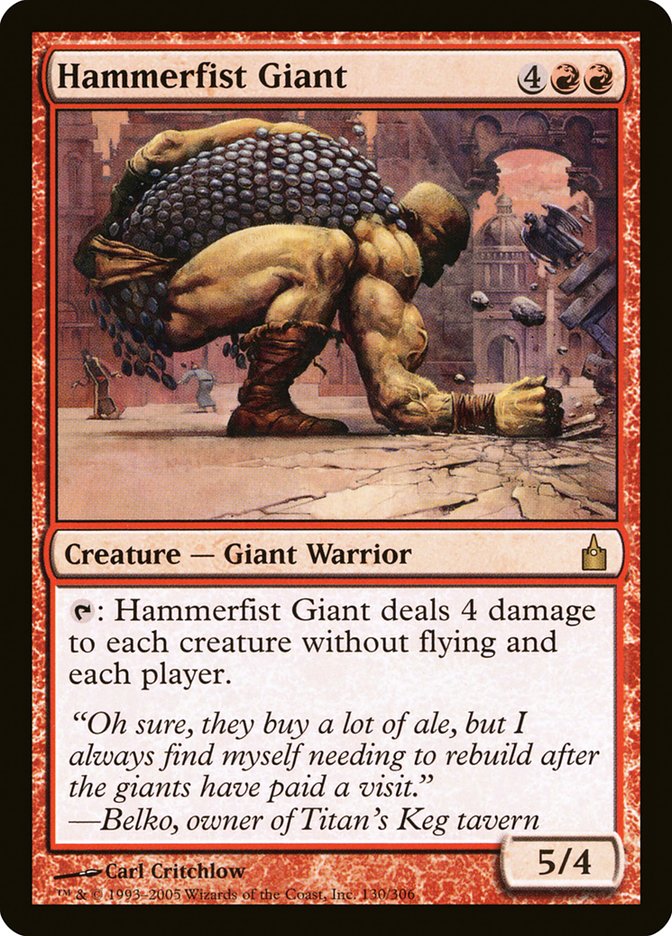 Hammerfist Giant (130) (RAV)