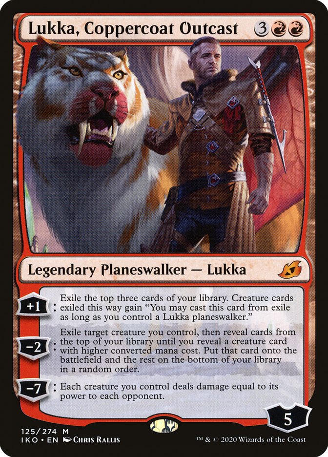 Lukka, Coppercoat Outcast (125) (IKO)